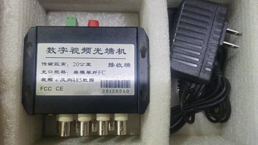 4 channel video fiber device