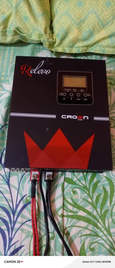Crown 1.4 KVA Inverter Solar Hybrid Inverter 1.4kw Ups