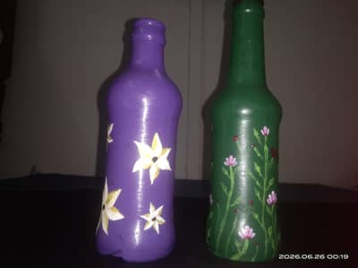 very cute painted bottle.