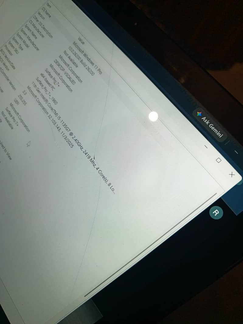 Microsoft surface 7 plus all ok 2