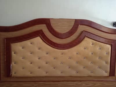 King Size Double Bed + 2 Side Tables Set