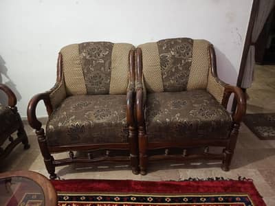 5 seater sofa with table