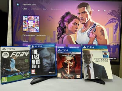 PS4 and PS5 Games in Scratchless Condition