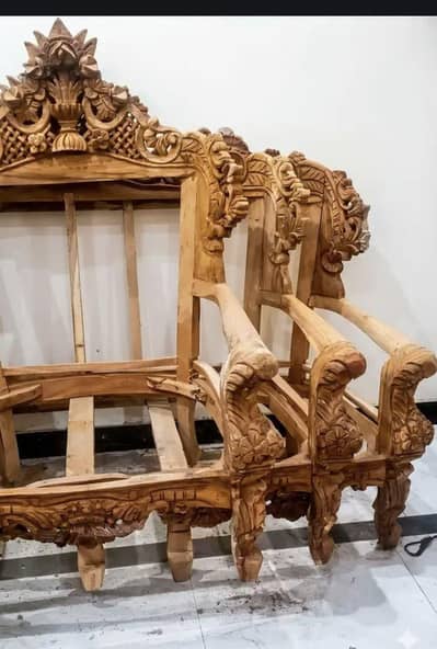 Chinioti Sofa set cora Sheesham wood