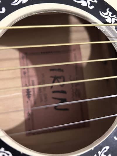 Brand new acoustic guitar