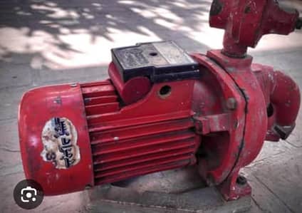 red water pump