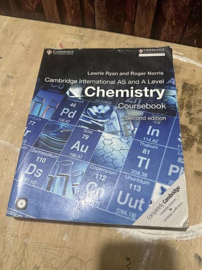 Cambridge international As and A level chemistry course book