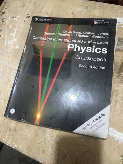 Cambridge as and a levels physics course book