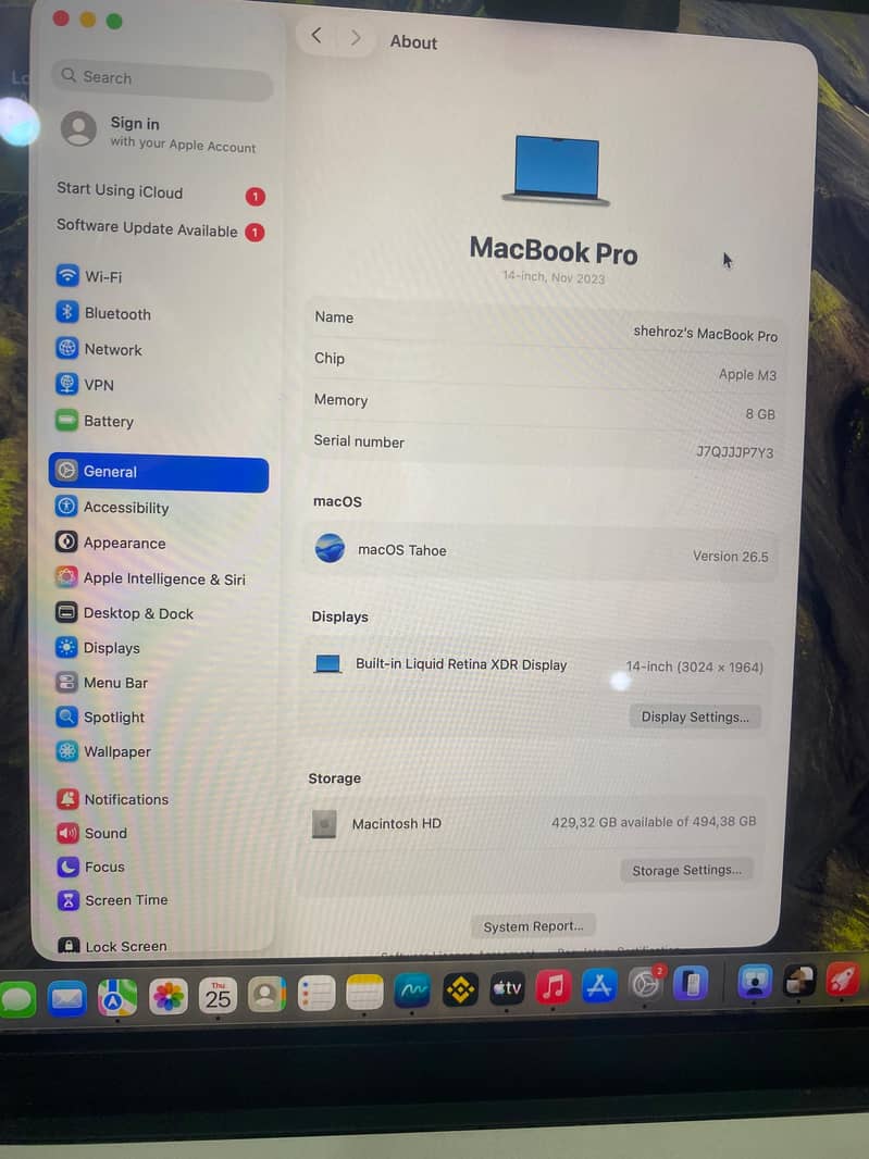 MacbookPro M3 4