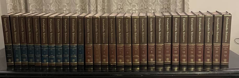 Vintage Encyclopedia Britannica Decorative Volumes