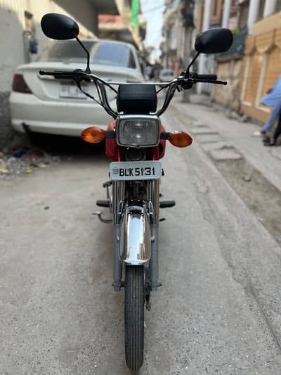 Honda 70 2012 Model Rawalpindi Number