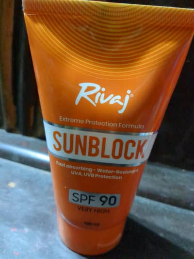 Rivaj 90 FPS Sunscreen || Highly Effective || New Product