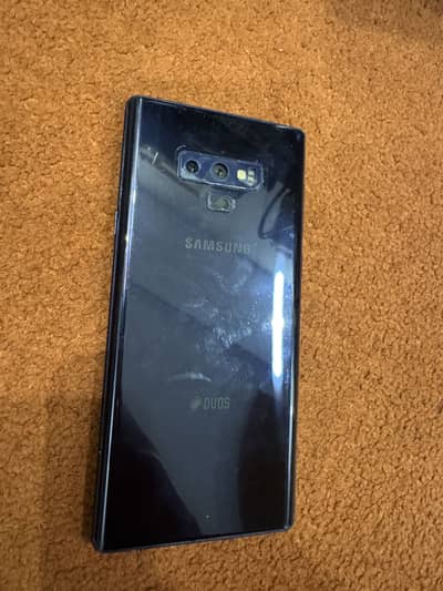 Samsung Mobile Note 9 128 GB/6gb RAM PTA