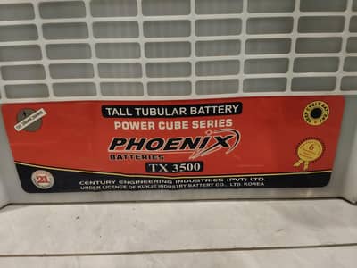 Phoenix tx 3500 tabular batteries