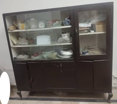 Old Design Wooden Showcase
