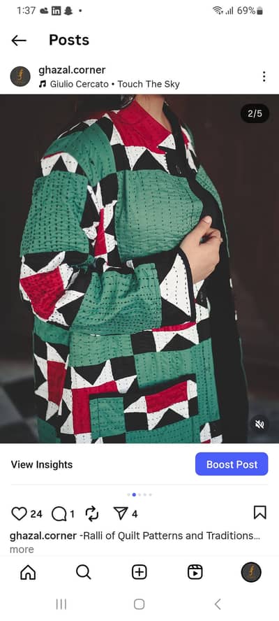 Ralli style jacket