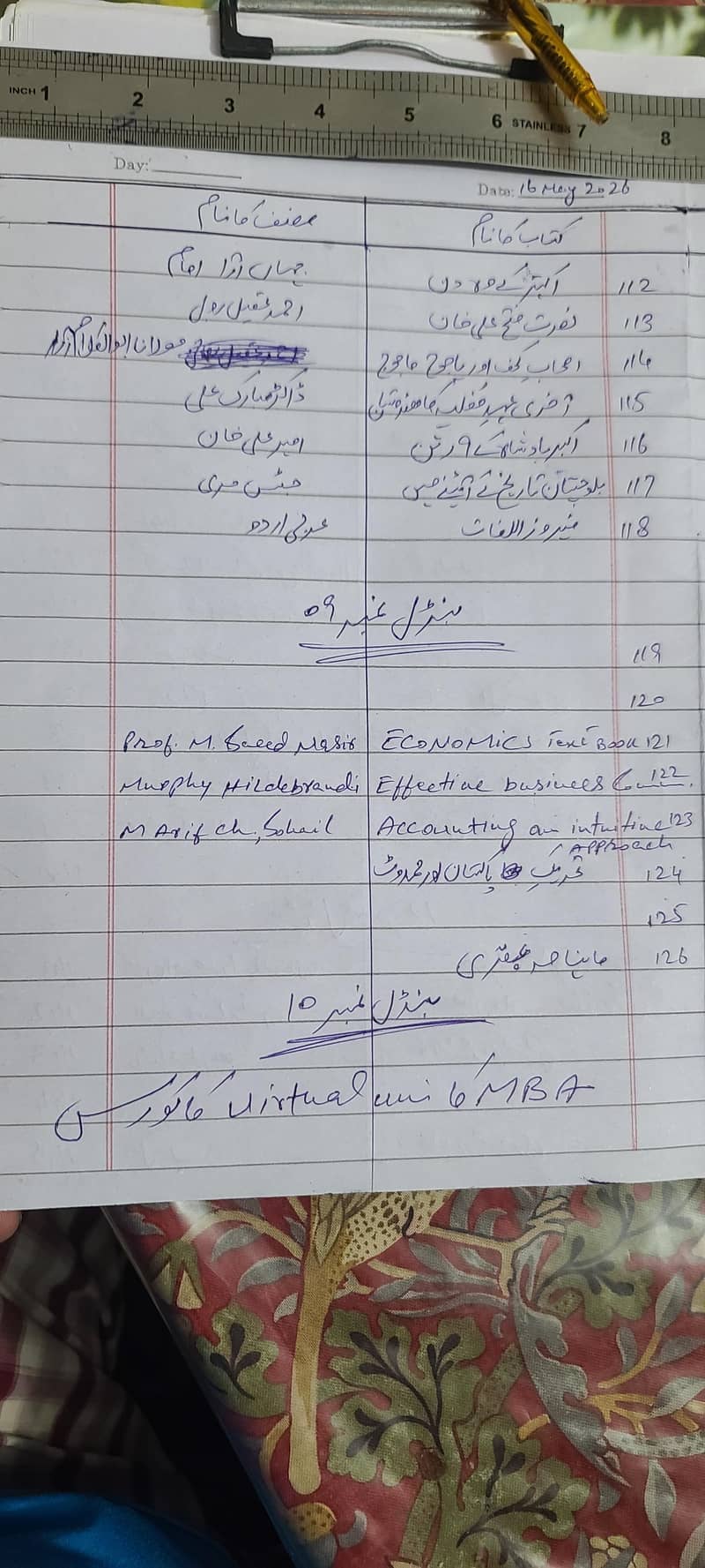 اپنی زاتی کولیکشن کی کتابیں سیل کرنی ہیں۔ 6
