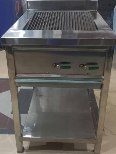Counter Top Grill - New - 24x24x34 - 52,000 -0/3/2/1/6/4/6/4/6/7/3