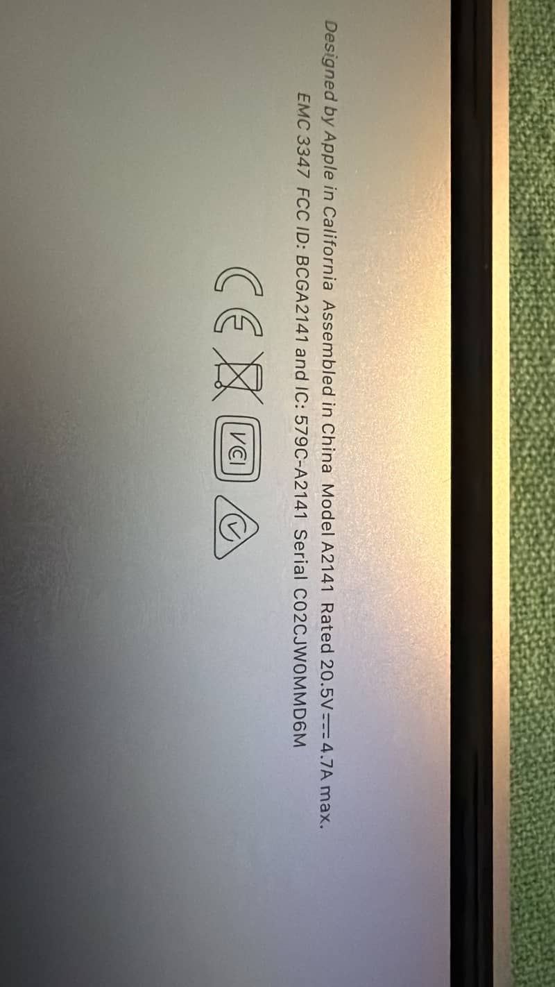 Macbook pro 2019 4