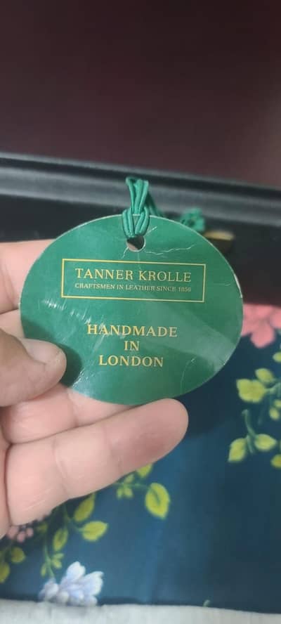 DOCUMENTS BAG OF ENGLAND MADE "TANNER & KROLLE"