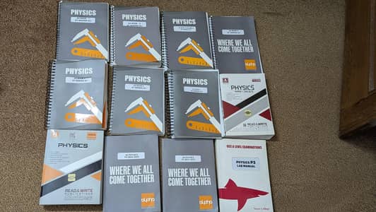 A levels Books ( Notes,Past papers, Topicals and Yearlies)