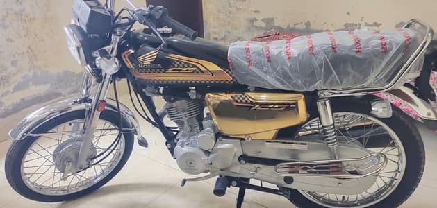 Honda 125 Self Start 2025 Gold Special Edition
