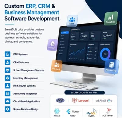 ERP CRM HRMS Inventory & Business Software Development