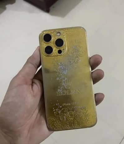 iPhone 13 Pro gold plated exchange iphone read add