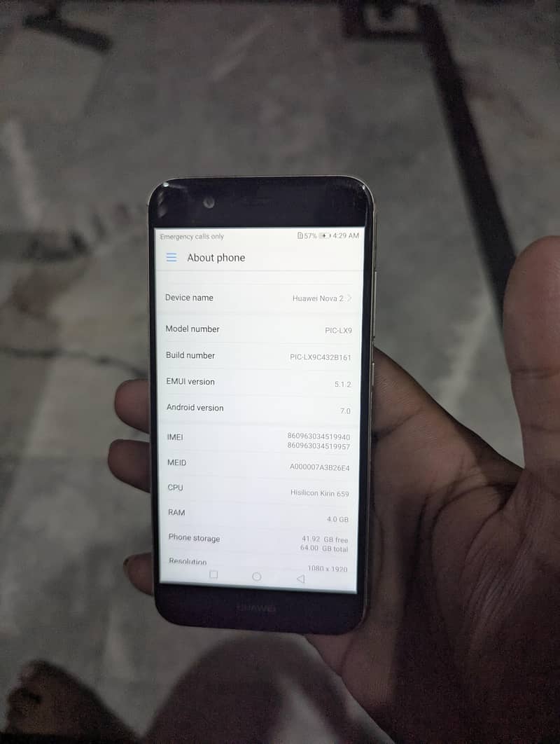 Huawei Nova 2 5
