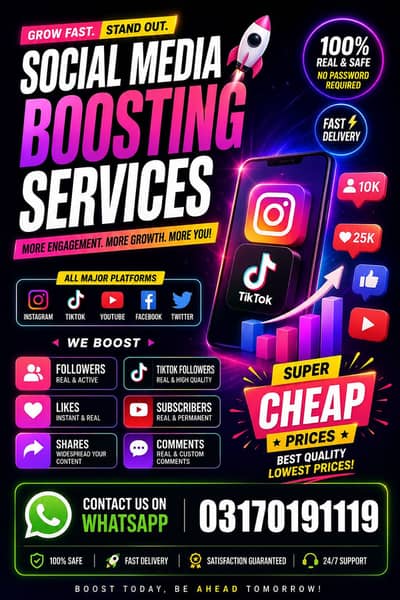  Cheap Instagram, TikTok & YouTube Followers