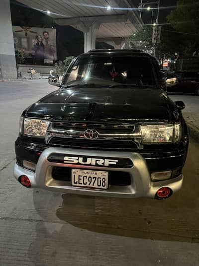 Toyota Surf 1995 sunroof working uplift