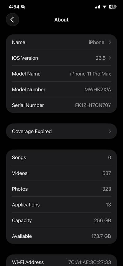 Apple iPhone 11 Pro Max