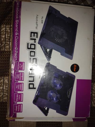 Laptop Cooling Pad Stand (ErgoStand) New