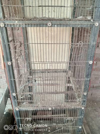 Cages For love birds and chicks WhatsApp number is 03054807407