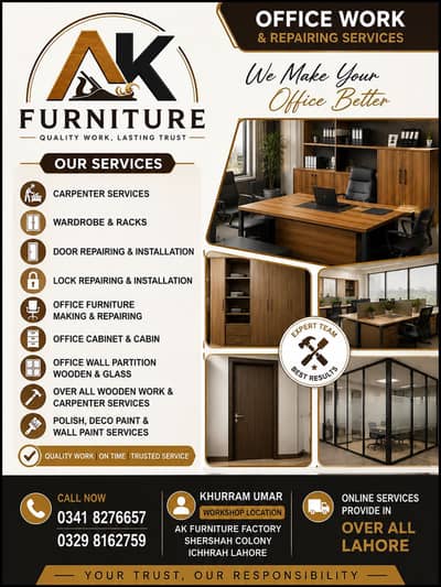 Carpenter&woodworking office & home