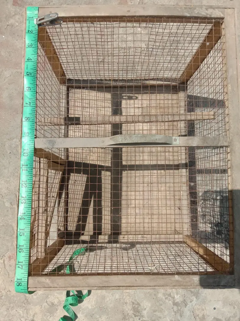 9/10 condition wooden cages.