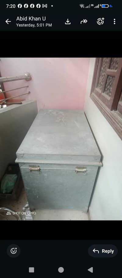 iron trunk ( petti /sandook) for sale in good condition
