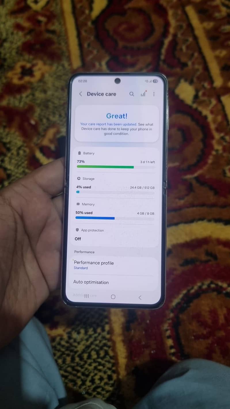 Samsung z flip 4 5