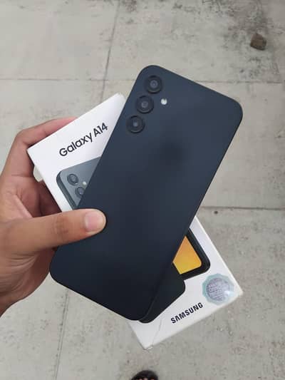 Samsung a14 with box only