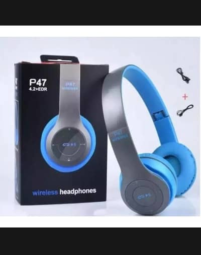 p47 wireless headphone
