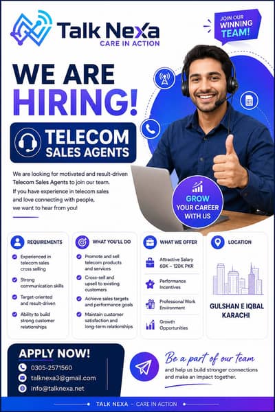 TELECOM SALES EXECUTIVE