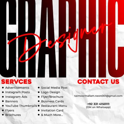 GRAPHIC DESIGNING SERVICES