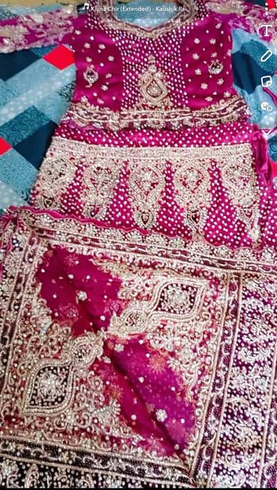 Indian bridal lehnga