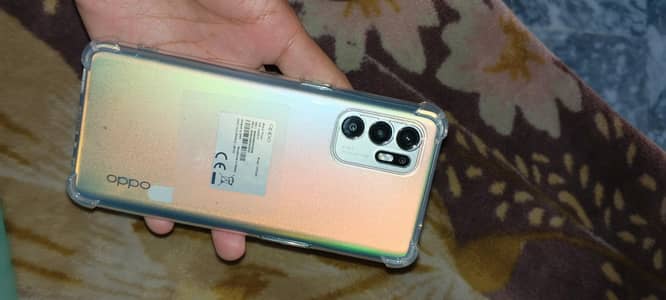 OPPO Reno 6 with box 8+8 128 gb new condition 10/10 vox b new ha