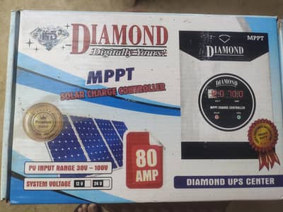 Diamond mmpt charge controller for solar 80A