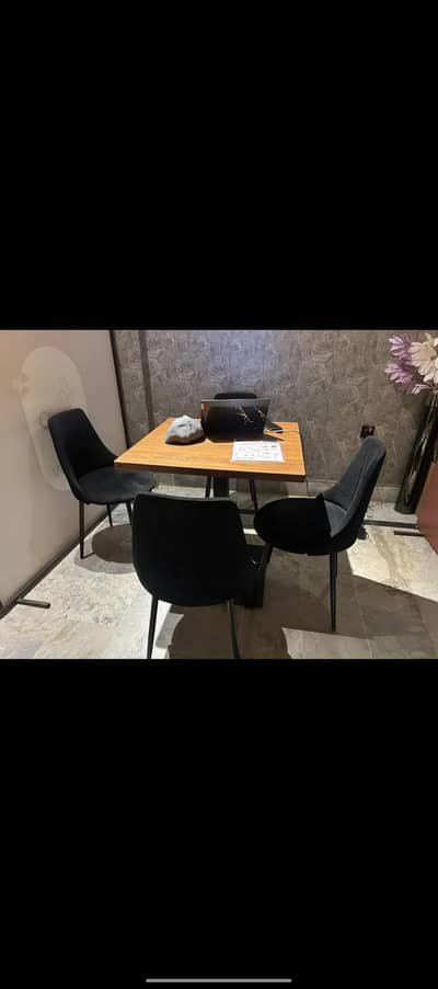 CUSTOMIZE CAFE'S RESTAURANT CHAIRS TABLE AVAILABLE FOR SALE