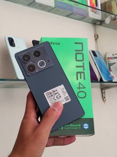 infinix note 40 (8+8gb,, 256gb)