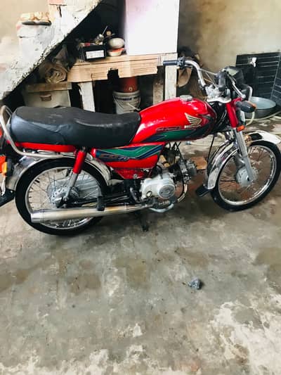 total genuine Honda 70 2018 model