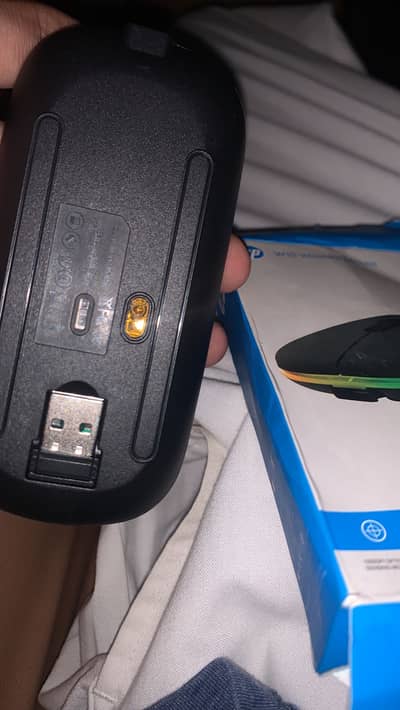 Hp wireless mouse connected with any device with blue tooth
