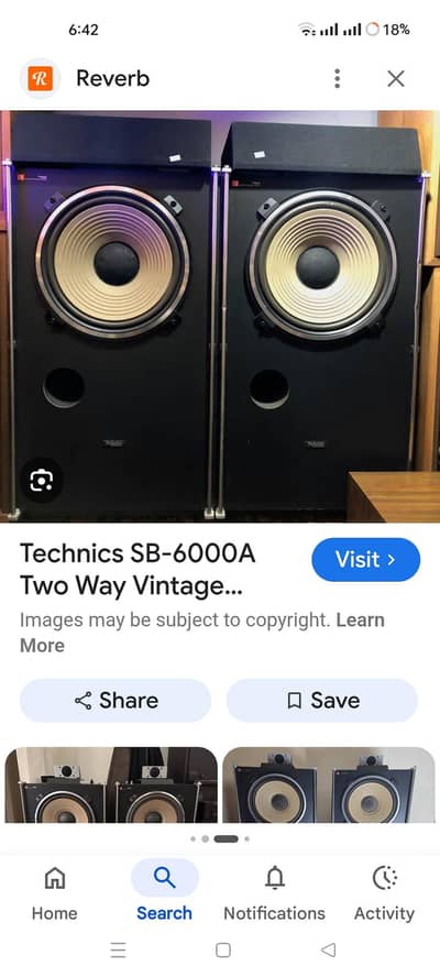 Technica 6000A jbl Bose sony